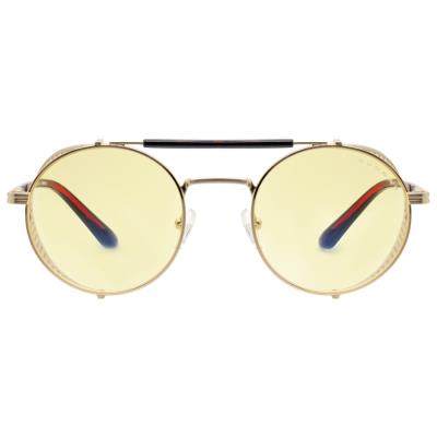 GUNNAR kancelářske/herní brýle BORDERLANDS 4 MOXXI  JACKPOT GOLD  jantarová skla BLF 65 GUNNAR focus