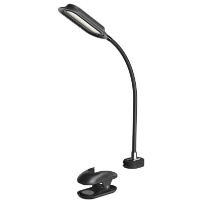 IMMAX LED stolní lampička CLIP/ 7,5W/ DC 12V/1A/ CCT/ IP20/ černá