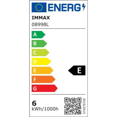 IMMAX LED stolní lampička CLIP/ 7,5W/ DC 12V/1A/ CCT/ IP20/ černá