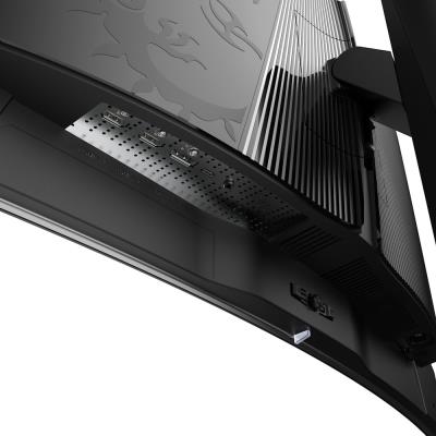 MSI Gaming MAG 21CUP QD-OLED/ 31,5" zakřivený/ 3840 x 2160/ UHD/ 0,03ms/ 165Hz/ 250cd/m2/ 1,5M:1/ HDMI/ DP/ VESA/ černý