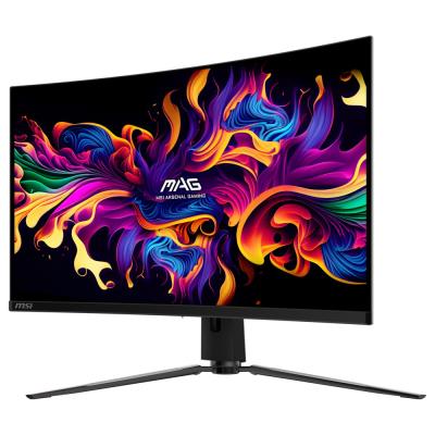 MSI Gaming MAG 21CUP QD-OLED/ 31,5" zakřivený/ 3840 x 2160/ UHD/ 0,03ms/ 165Hz/ 250cd/m2/ 1,5M:1/ HDMI/ DP/ VESA/ černý