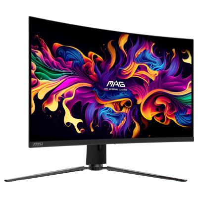 MSI Gaming MAG 21CUP QD-OLED/ 31,5" zakřivený/ 3840 x 2160/ UHD/ 0,03ms/ 165Hz/ 250cd/m2/ 1,5M:1/ HDMI/ DP/ VESA/ černý