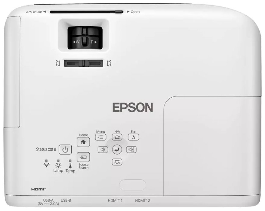 EPSON EB-W55 WXGA/ Business Projektor/ 4000 ANSI/ 16 000:1/ Wi-Fi/ HDMI