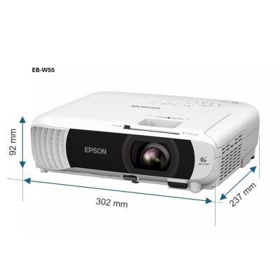 EPSON EB-W55 WXGA/ Business Projektor/ 4000 ANSI/ 16 000:1/ Wi-Fi/ HDMI