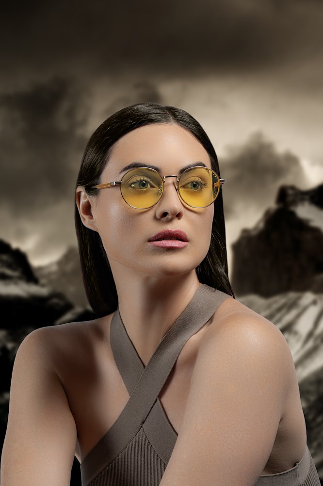 GUNNAR kancelářske/herní brýle  WITCHER CIRI  METEORITE/SADDLE  jantarová skla BLF 65 GUNNAR focus