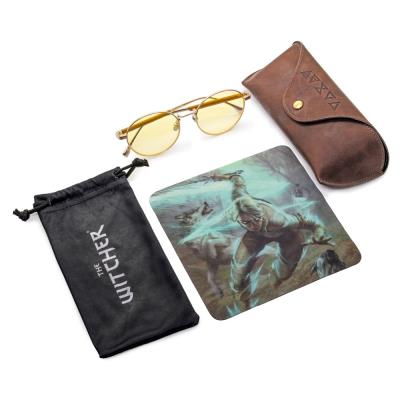 GUNNAR kancelářske/herní brýle  WITCHER CIRI  METEORITE/SADDLE  jantarová skla BLF 65 GUNNAR focus