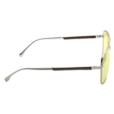 GUNNAR kancelářske/herní brýle  WITCHER WHITE WOLF STEEL/UMBER  jantarová skla BLF 65 GUNNAR focus