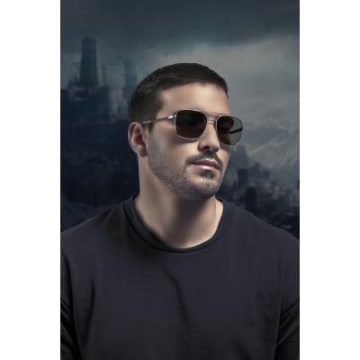 GUNNAR kancelářske/herní brýle  WITCHER WHITE WOLF STEEL/UMBER  sluneční skla BLF 90 NEUTRAL focus