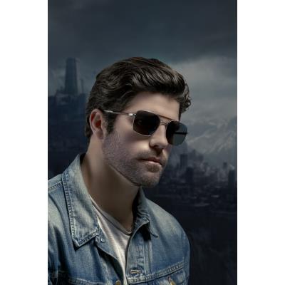 GUNNAR kancelářske/herní brýle  WITCHER WHITE WOLF STEEL/UMBER  sluneční skla BLF 90 NEUTRAL focus