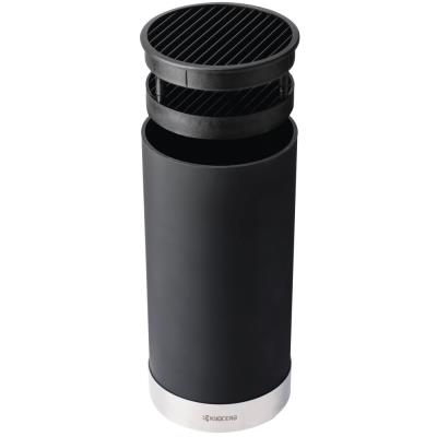 Kyocera Kulatý blok na nože pro 6–8 nožů, Soft Touch, černý