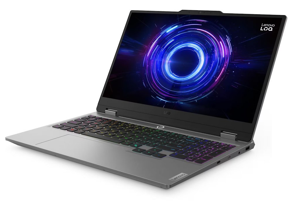 Lenovo LOQ 15IRX10/ i7-13650HX/ 32GB DDR/ 1TB SSD/ RTX 5050 8GB / 15,6"FHD,matný/ bez OS/ šedý