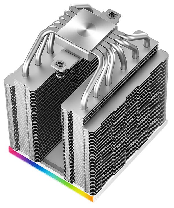 DEEPCOOL chladič AK620 Digital SE / 2x120mm fan / 6x heatpipes / pro Intel i AMD/ digitální display / bílý