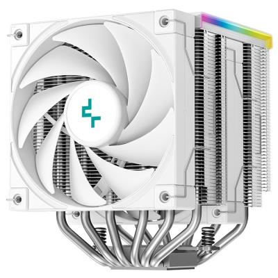 DEEPCOOL chladič AK620 Digital SE / 2x120mm fan / 6x heatpipes / pro Intel i AMD/ digitální display / bílý