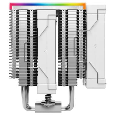 DEEPCOOL chladič AK620 Digital SE / 2x120mm fan / 6x heatpipes / pro Intel i AMD/ digitální display / bílý