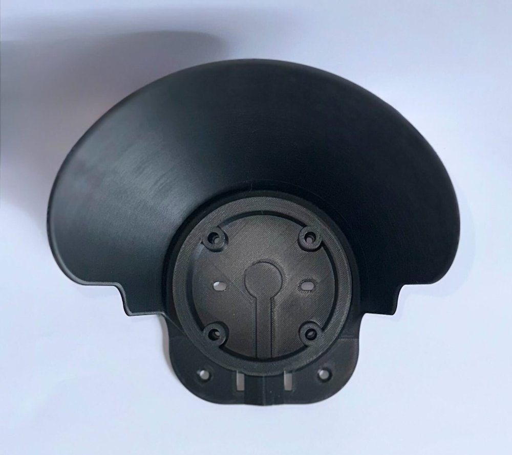 XtendLan Držák s krytem pro kameru UniFi G5 Turret Ultra a UniFi G6 Turret, plast odolný UV záření, venk. použití, černý