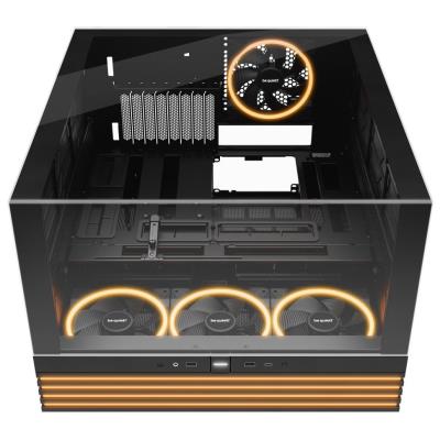 POŠKOZENÝ OBAL - Be quiet! skříň LIGHT BASE 900FX / ATX / ARGB pásek / 4x140mm ARGB fan / 2xUSB 3.0 / USB-C / panoramatická / ...