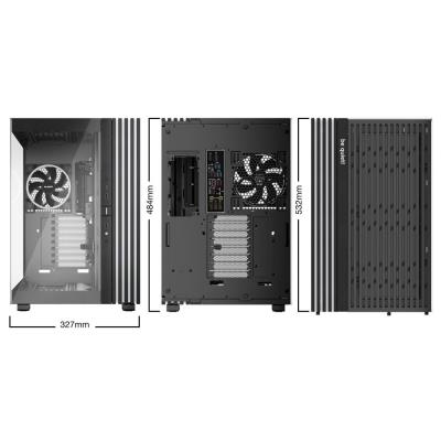 POŠKOZENÝ OBAL - Be quiet! skříň LIGHT BASE 900FX / ATX / ARGB pásek / 4x140mm ARGB fan / 2xUSB 3.0 / USB-C / panoramatická / ...