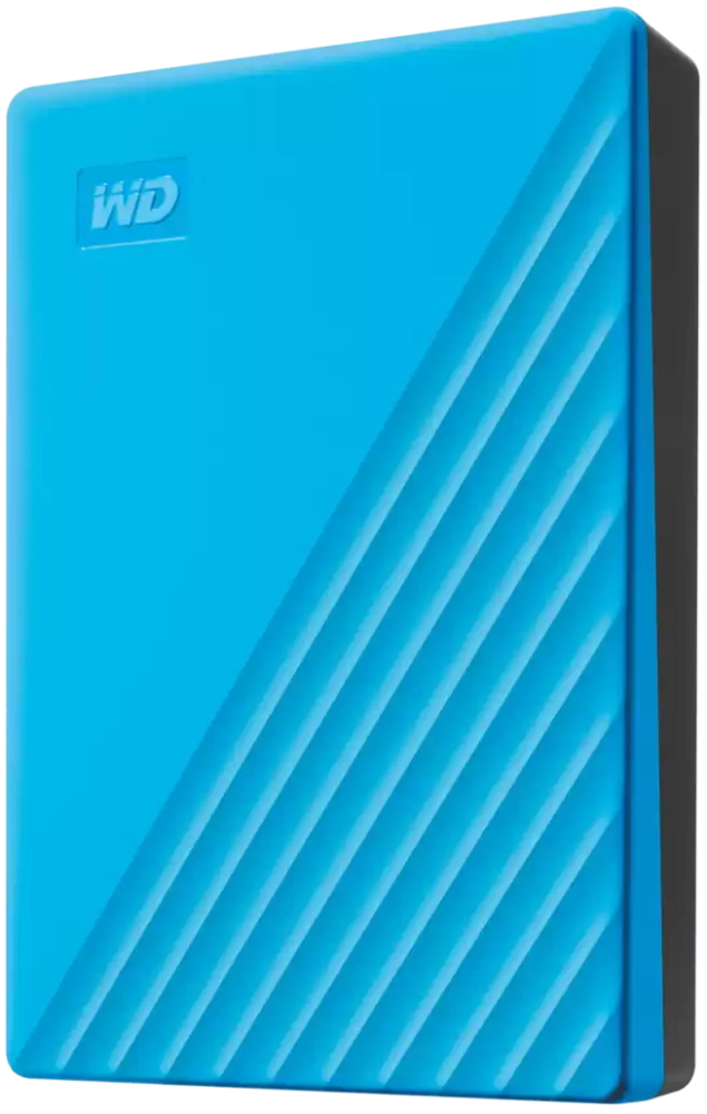 WD My Passport portable 6TB HDD / Externí / 2,5" / USB 3.0 / modrý