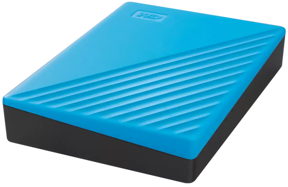 WD My Passport portable 6TB HDD / Externí / 2,5" / USB 3.0 / modrý