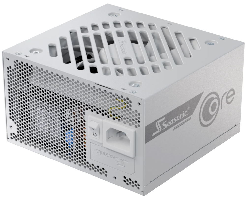 SEASONIC zdroj Core GX-850 bílý / 850W / ATX3.1 / 120mm fan / modulární / 80PLUS Gold