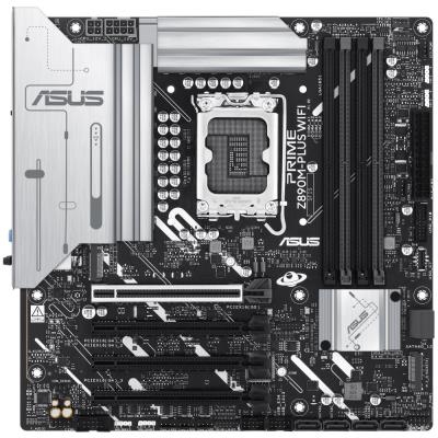 ASUS PRIME Z890M-PLUS WIFI / Z890 / LGA1851 / 4x DDR5 / M.2 / DP / HDMI / Wi-Fi / mATX