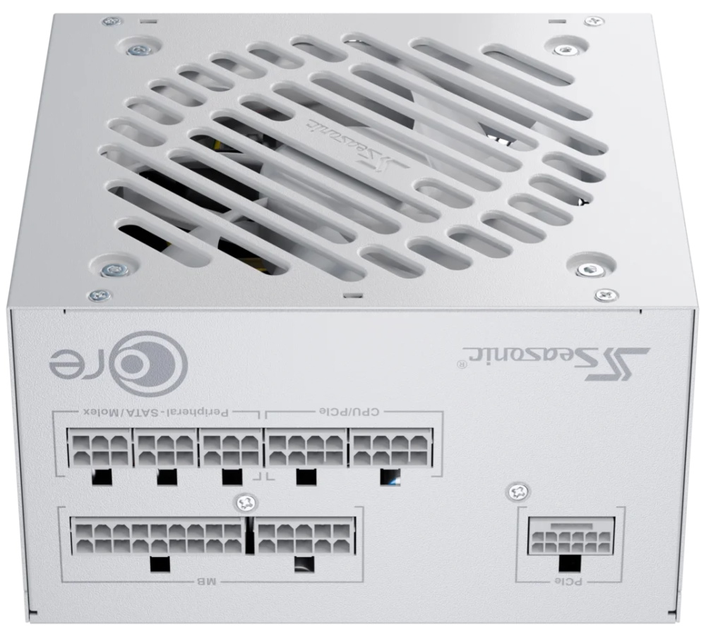 SEASONIC zdroj Core GX-750 bílý / 750W / ATX3.1 / 120mm fan / modulární / 80PLUS Gold