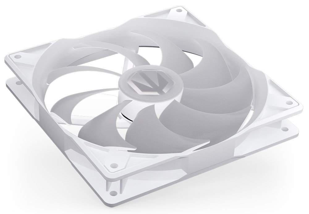 Endorfy ventilátor Stratus 140 White PWM ARGB / 140 mm ARGB / bílý