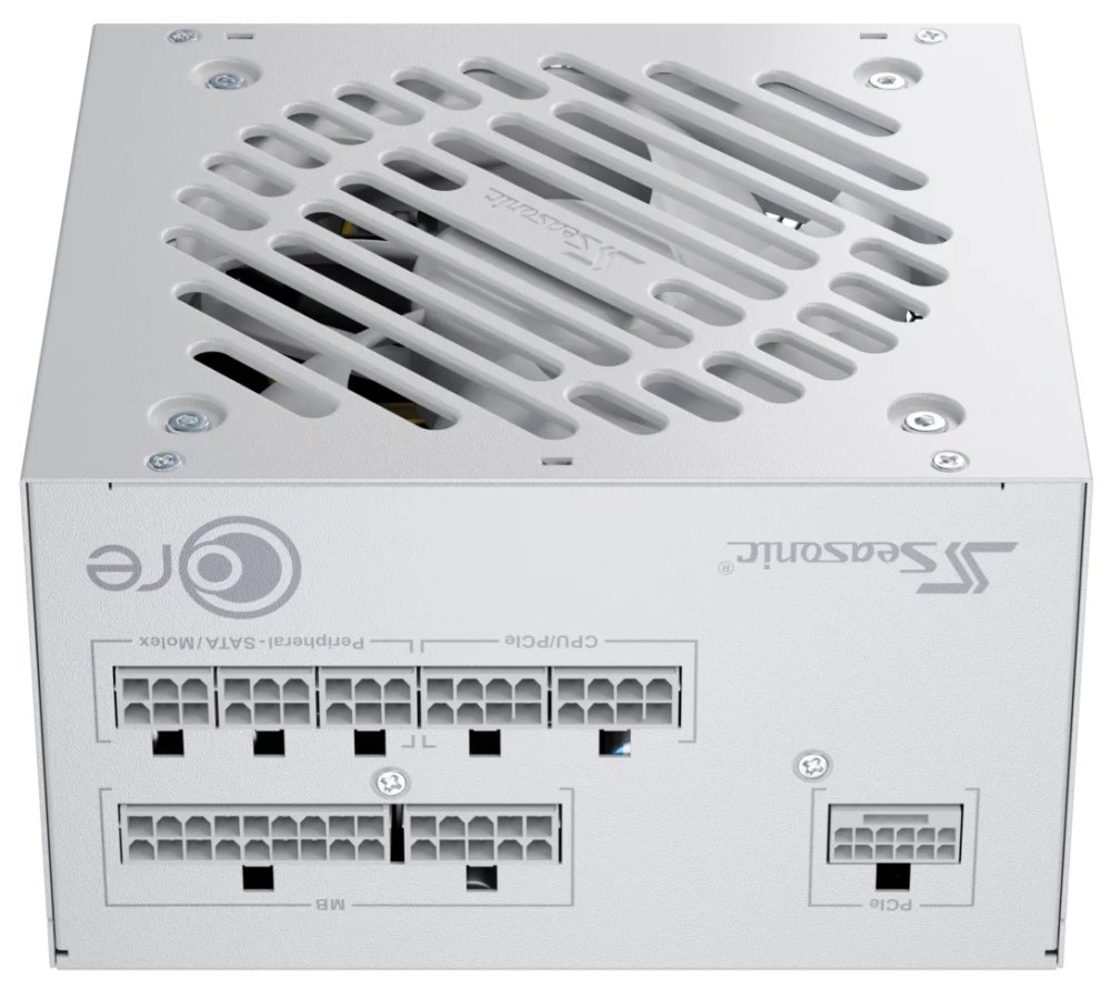 SEASONIC zdroj Core GX-650 bílý / 650W / ATX3.1 / 120mm fan / modulární / 80PLUS Gold