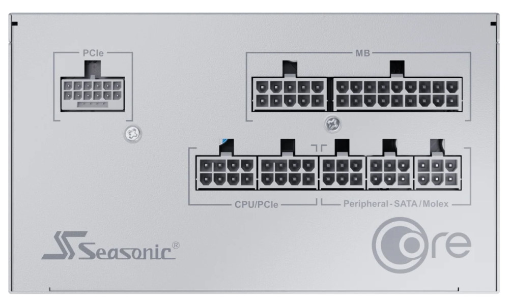 SEASONIC zdroj Core GX-650 bílý / 650W / ATX3.1 / 120mm fan / modulární / 80PLUS Gold