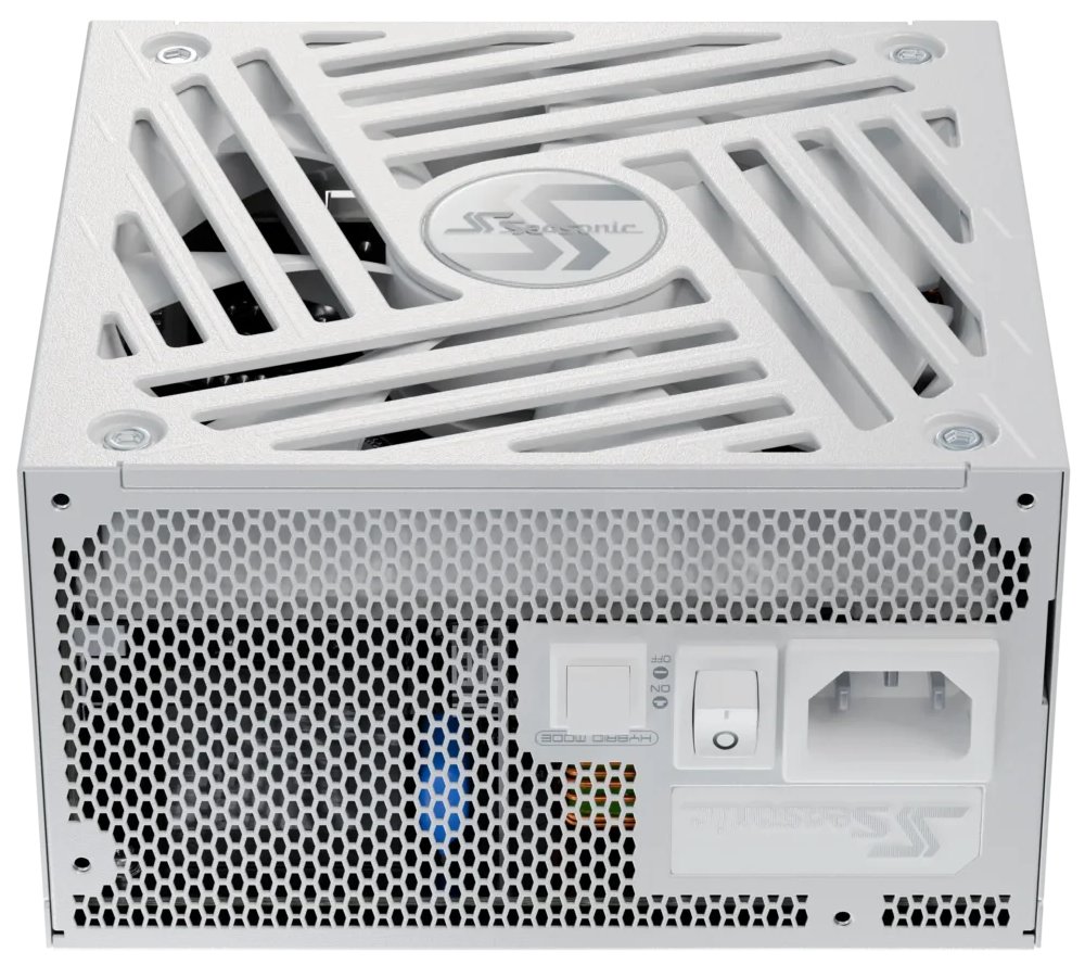 SEASONIC zdroj FOCUS GX-1000 bílý / ATX3.1 / akt. PFC / 135mm / modulární / 80+ Gold