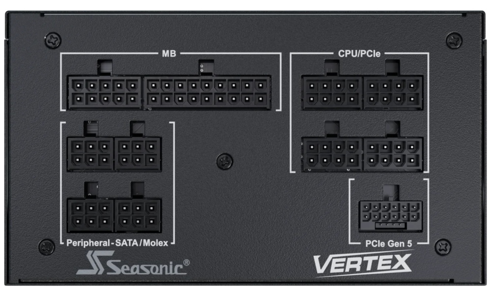 SEASONIC zdroj VERTEX PX-750 Platinum / 750W / ATX3.1 / 135mm fan / 80PLUS Platinum