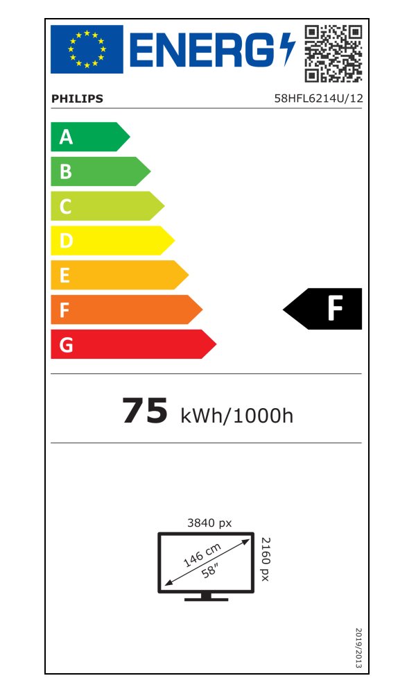 Philips HTV – 58"  Business TV televizor