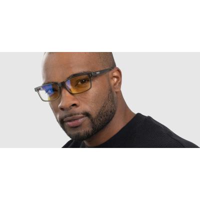 GUNNAR kancelářske/herní brýle VERTEX ONYX * jantárová skla * BLF 65 * NATURAL focus