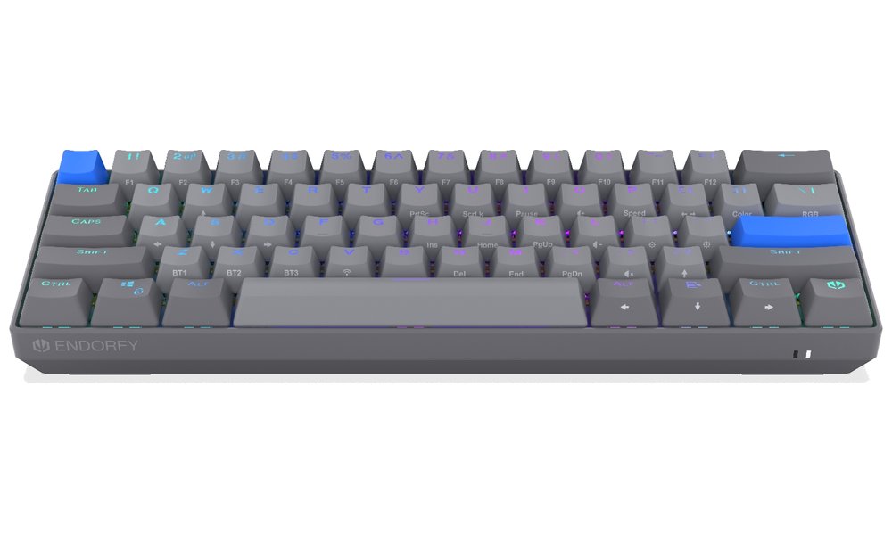 Endorfy mechanická klávesnice Thock V2 Compact / bezdrátová / ARGB /  yellow sw. / USB / kompaktní / US layout