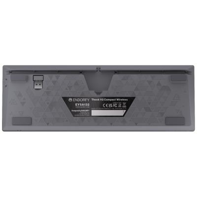 Endorfy mechanická klávesnice Thock V2 Compact / bezdrátová / ARGB /  yellow sw. / USB / kompaktní / US layout