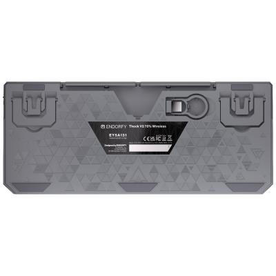 Endorfy mechanická klávesnice Thock V2 75% / bezdrátová / ARGB /  yellow sw. / USB / zmenšená / US layout