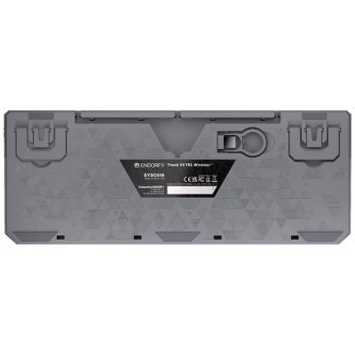 Endorfy mechanická klávesnice Thock V2 TKL / bezdrátová / ARGB /  yellow sw. / USB / CZ/SK layout