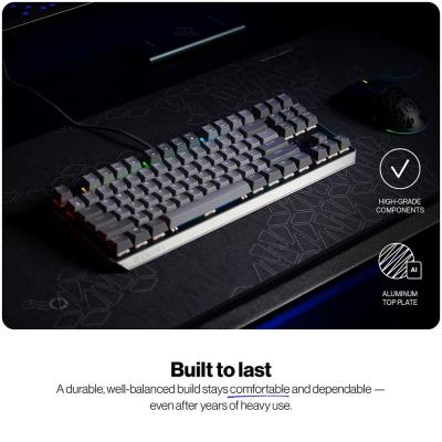 Endorfy mechanická klávesnice Thock V2 TKL / drátová / ARGB /  red sw. / USB / CZ/SK layout