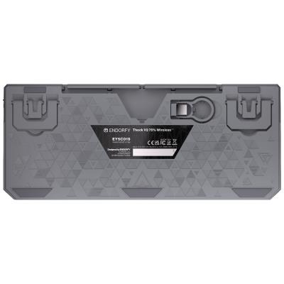 Endorfy mechanická klávesnice Thock V2 75% / bezdrátová / ARGB /  yellow sw. / USB / zmenšená / CZ/SK layout