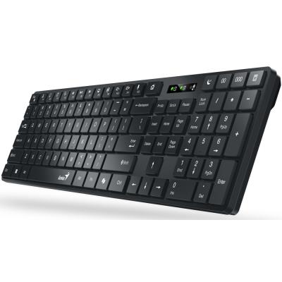 GENIUS SlimStar 8250/ Bezdrátový set Bluetooth + 2,4GHz/ Copilot/ USB/ černá/ CZ+SK layout