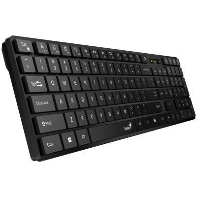 GENIUS SlimStar 8250/ Bezdrátový set Bluetooth + 2,4GHz/ Copilot/ USB/ černá/ CZ+SK layout