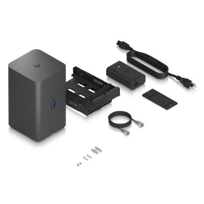 Ubiquiti UniFi UNAS 2 B - NAS server, 2x 3,5" slot HDD/SSD, RAID, 2.5GbE, 5Gbps USB-C, PoE++, černý