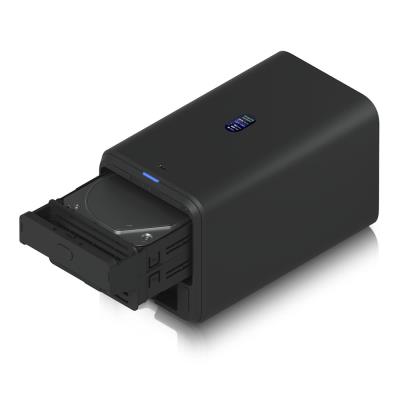 Ubiquiti UniFi UNAS 2 B - NAS server, 2x 3,5" slot HDD/SSD, RAID, 2.5GbE, 5Gbps USB-C, PoE++, černý