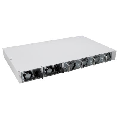 MikroTik Cloud Switch CRS812-8DS-2DQ-2DDQ-RM, 4x 2GHz CPU, 2x SFP+, 8x SFP56, 2x QSFP56, 2x QSFP56-DD, 2x PSU, L6