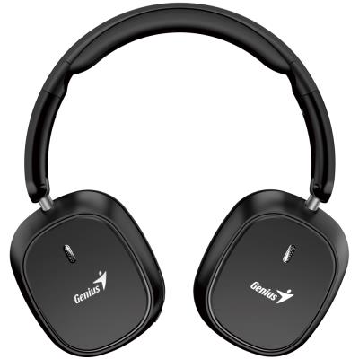 GENIUS bezdrátový headset HS-820BT/ černý/ BT5.4/ USB-C nabíjení/ skládací