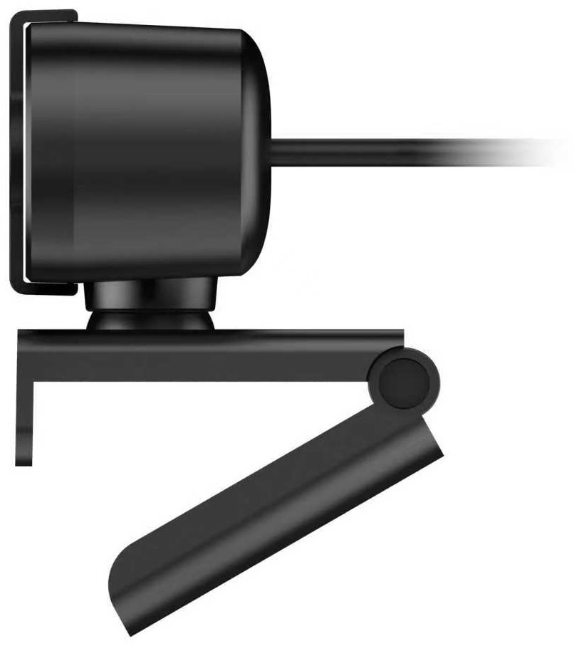 GENIUS FaceCam OPEN/ 5M Full HD/ Windows Hello/ autofocus/ 360° rotace/ 60° náklon/ USB-C/ USB/ UVC/ mikrofon/ černá