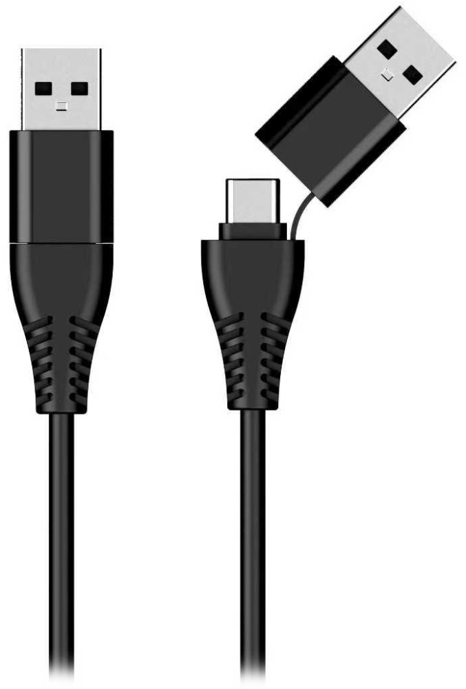 GENIUS FaceCam OPEN/ 5M Full HD/ Windows Hello/ autofocus/ 360° rotace/ 60° náklon/ USB-C/ USB/ UVC/ mikrofon/ černá