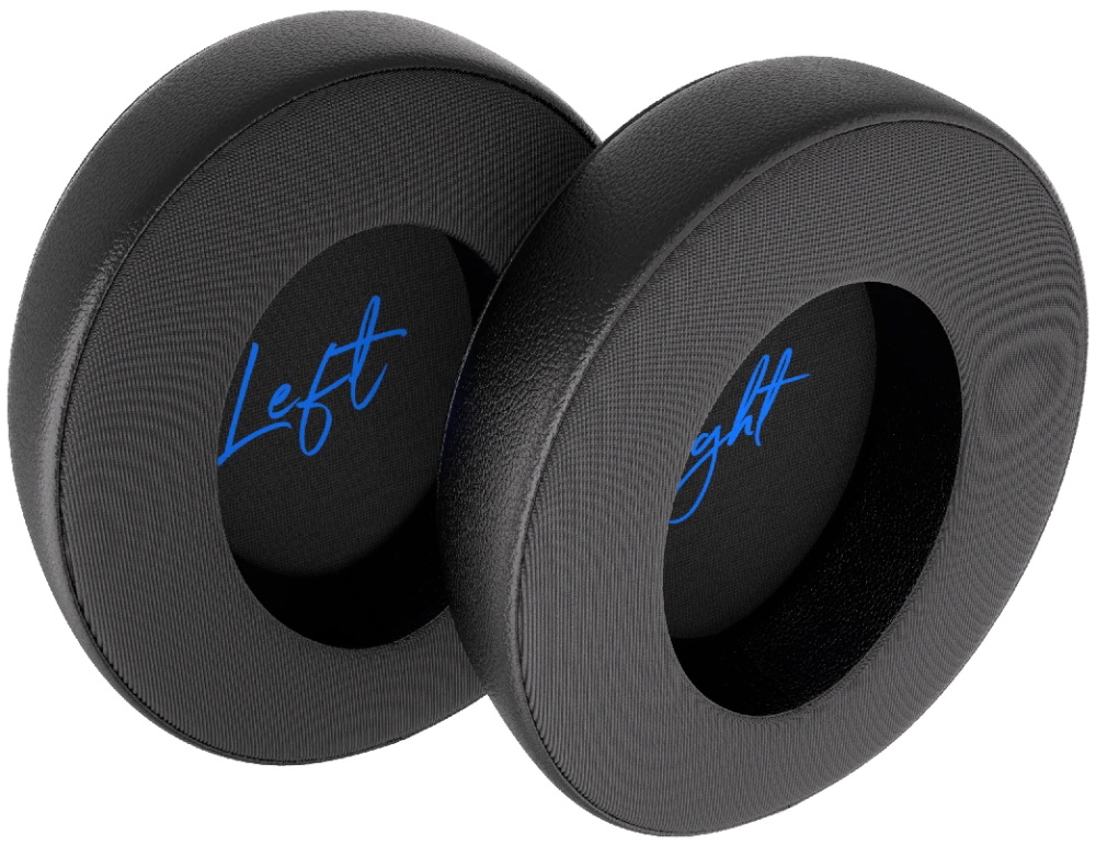 Endorfy náušníky Cool Hybrid / kombinace kůže a textilu / chladivá vrstva / univerzální / černé