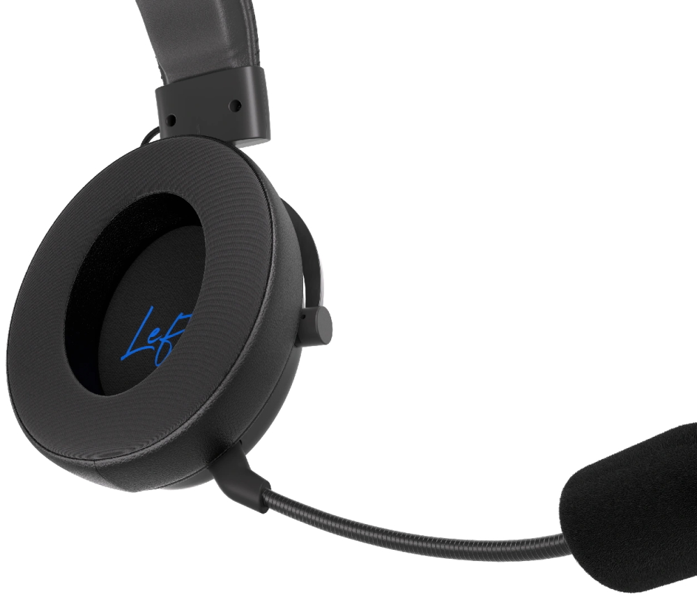 Endorfy náušníky Cool Hybrid / kombinace kůže a textilu / chladivá vrstva / univerzální / černé