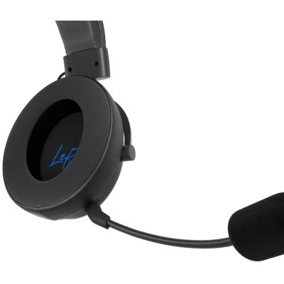 Endorfy náušníky Cool Hybrid / kombinace kůže a textilu / chladivá vrstva / univerzální / černé